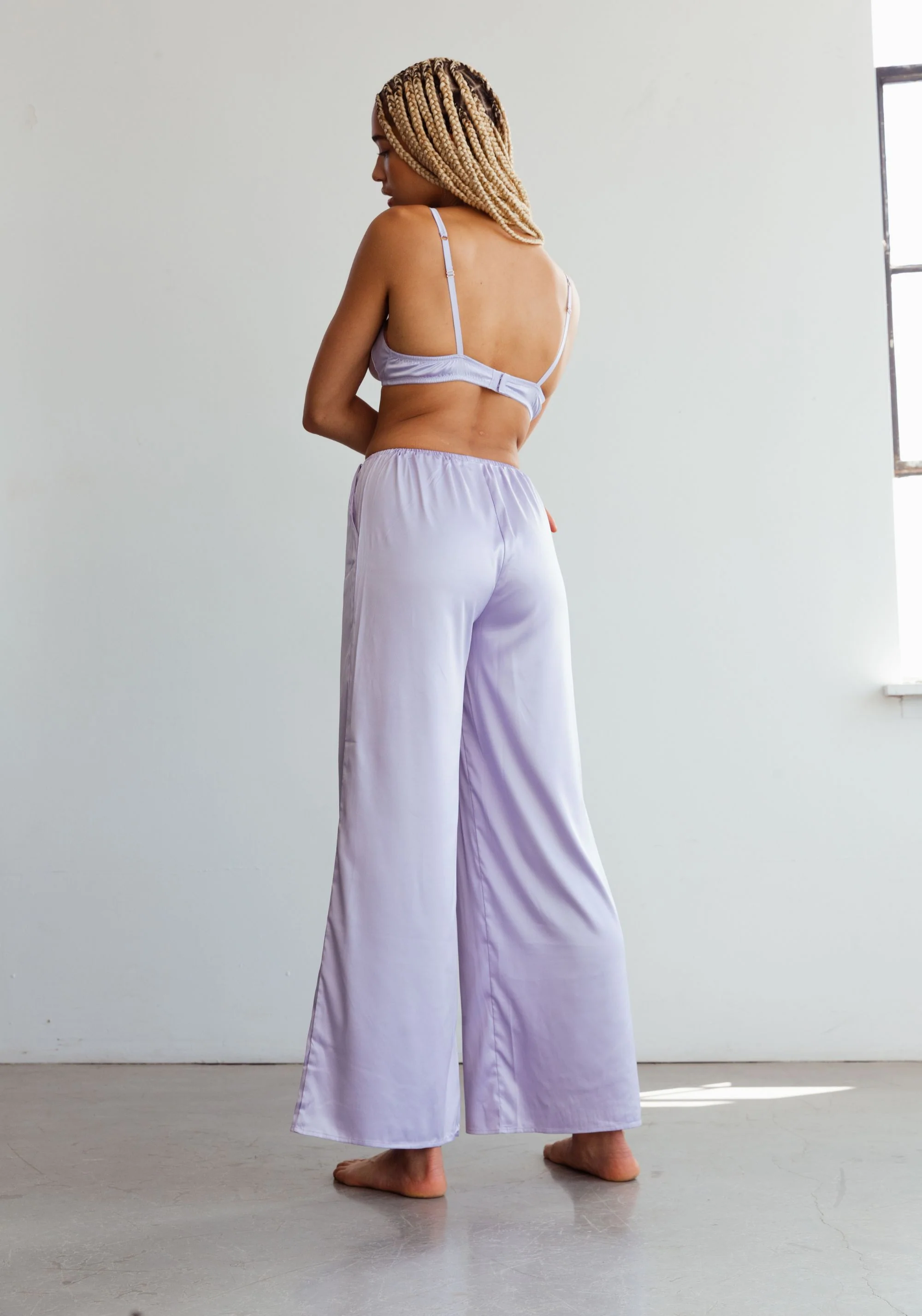 after hours satin pant - Image 3