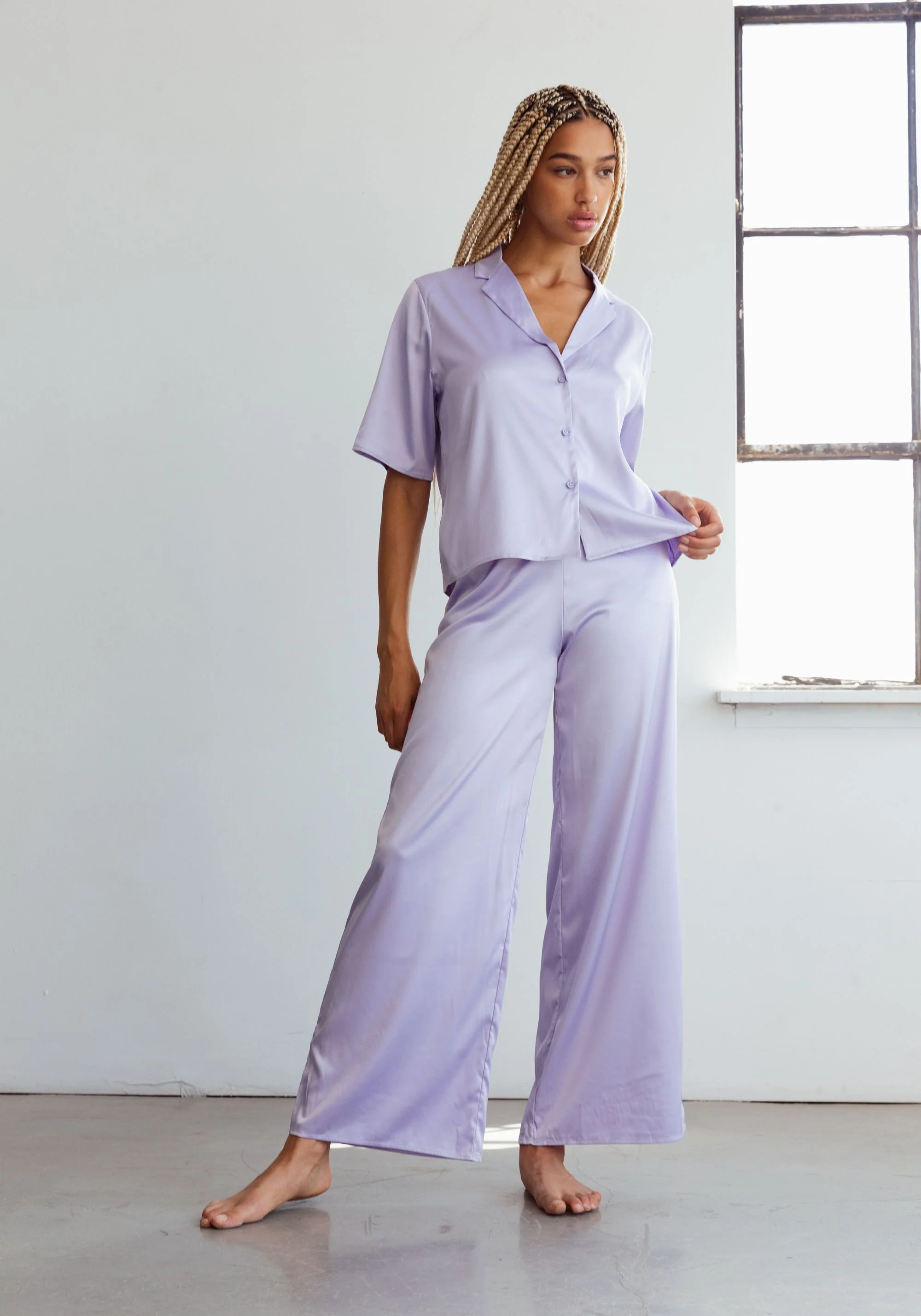 after hours satin pant - Image 4