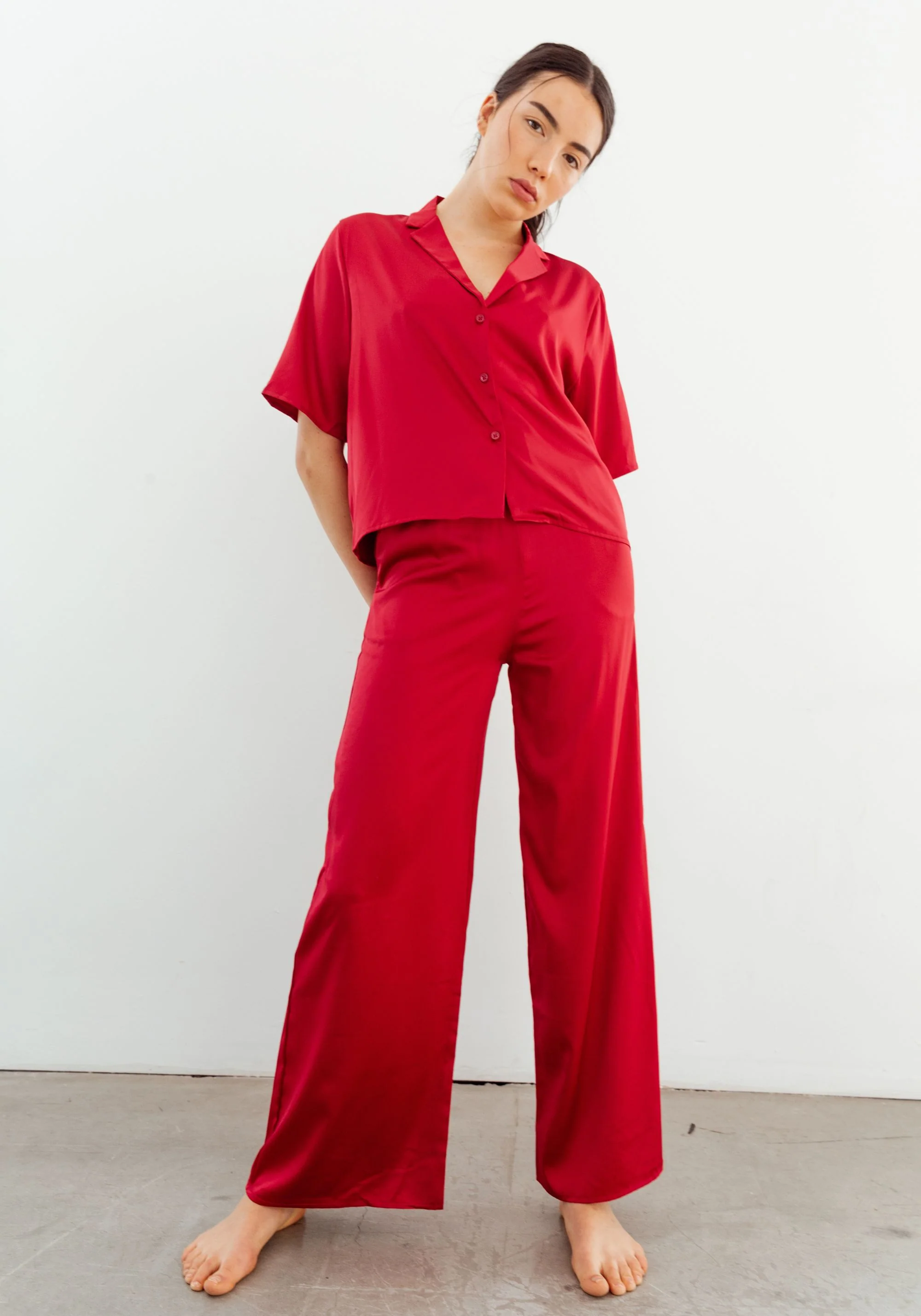after hours satin pant - Image 2