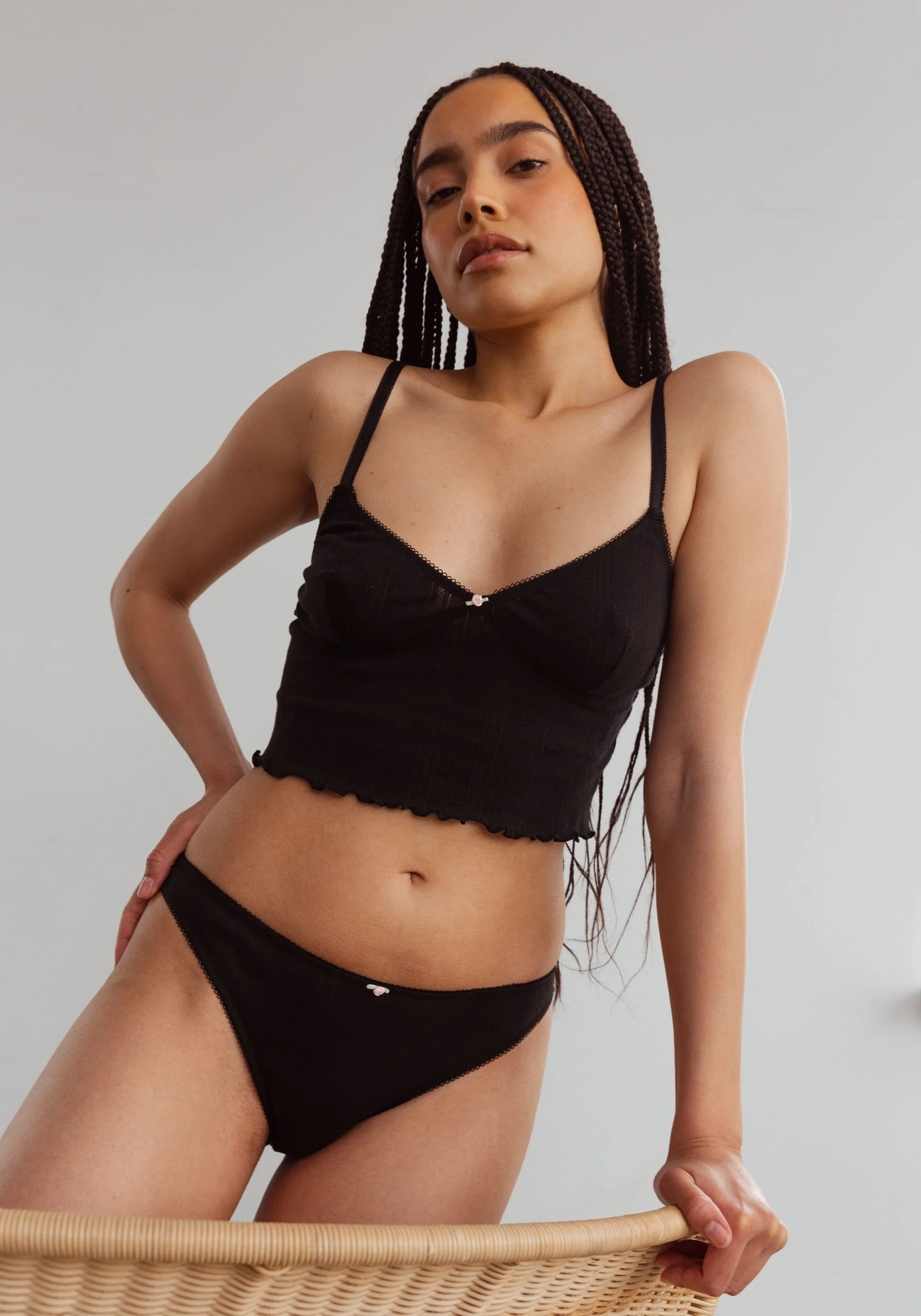 dream cotton pointelle bikini - Image 3