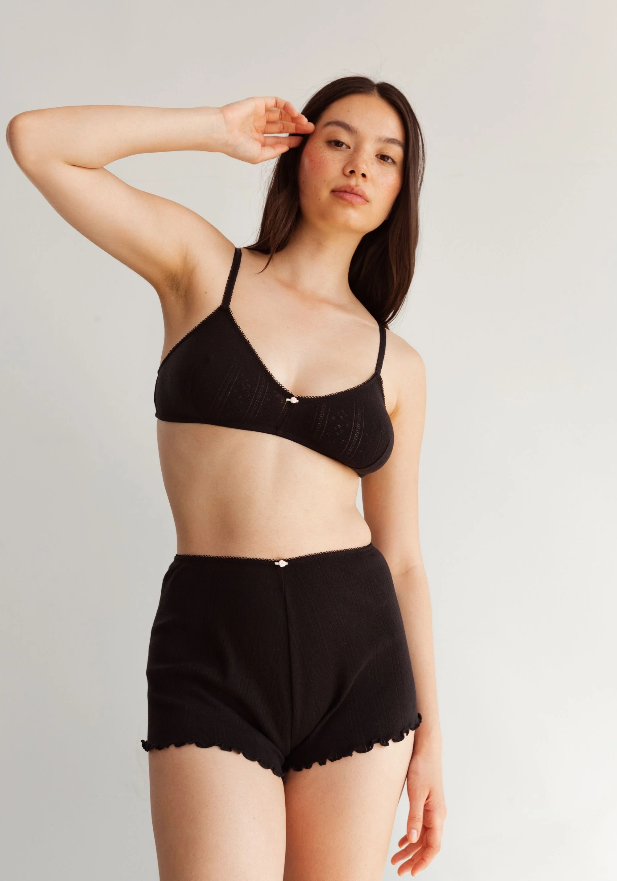 dream cotton pointelle short - Image 6