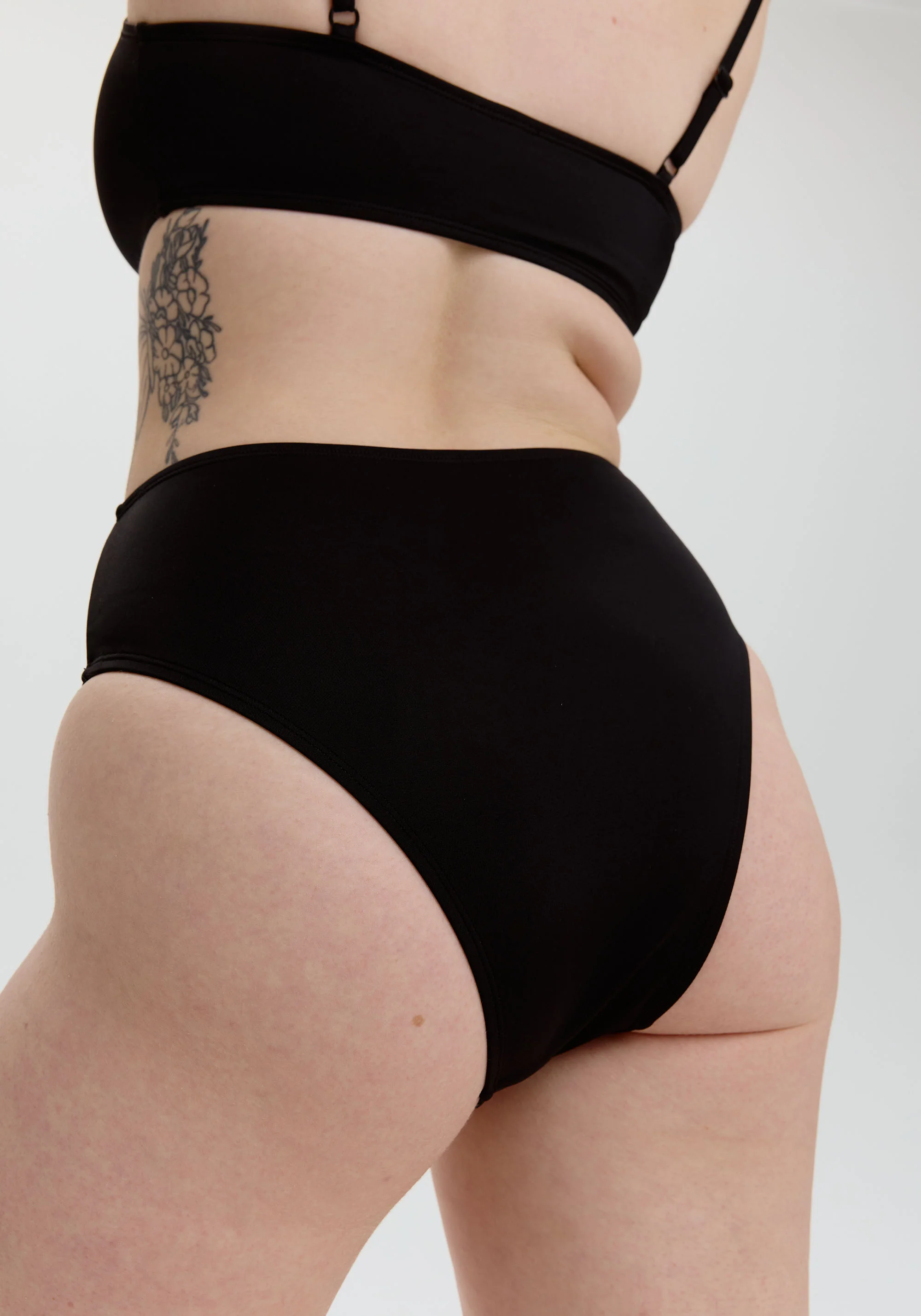 drift high waist bikini bottom