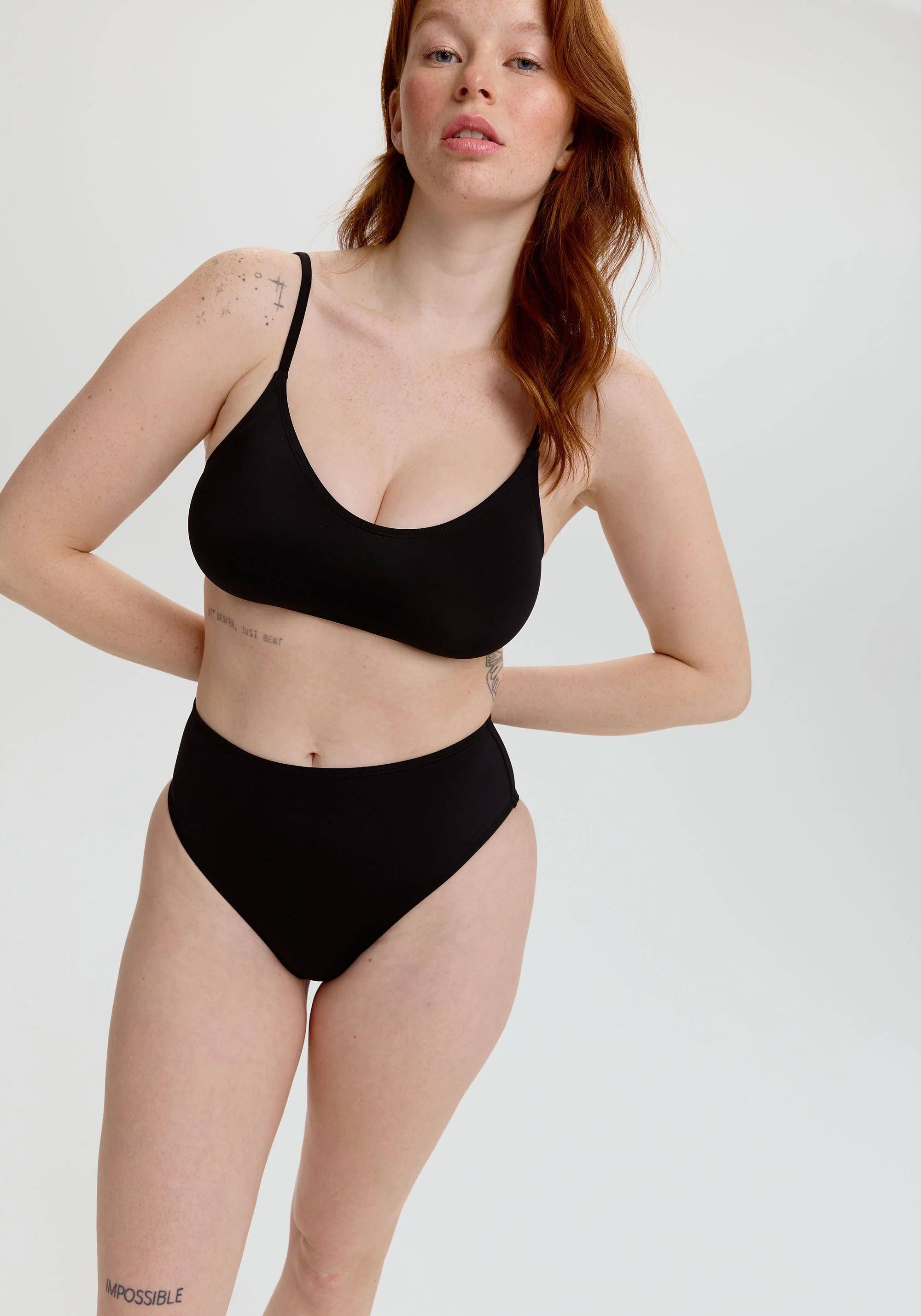 drift high waist bikini bottom - Image 2