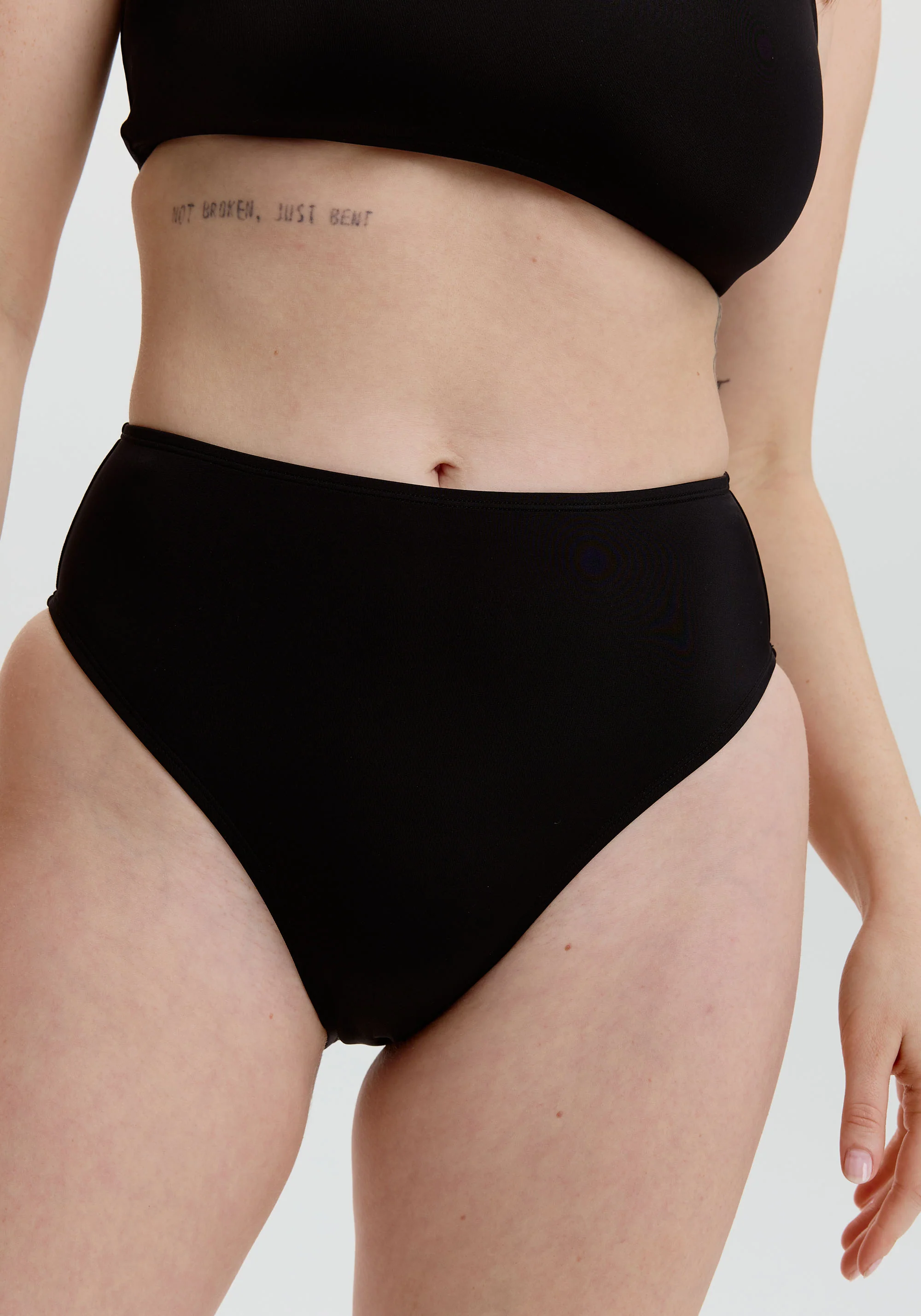 drift high waist bikini bottom - Image 4