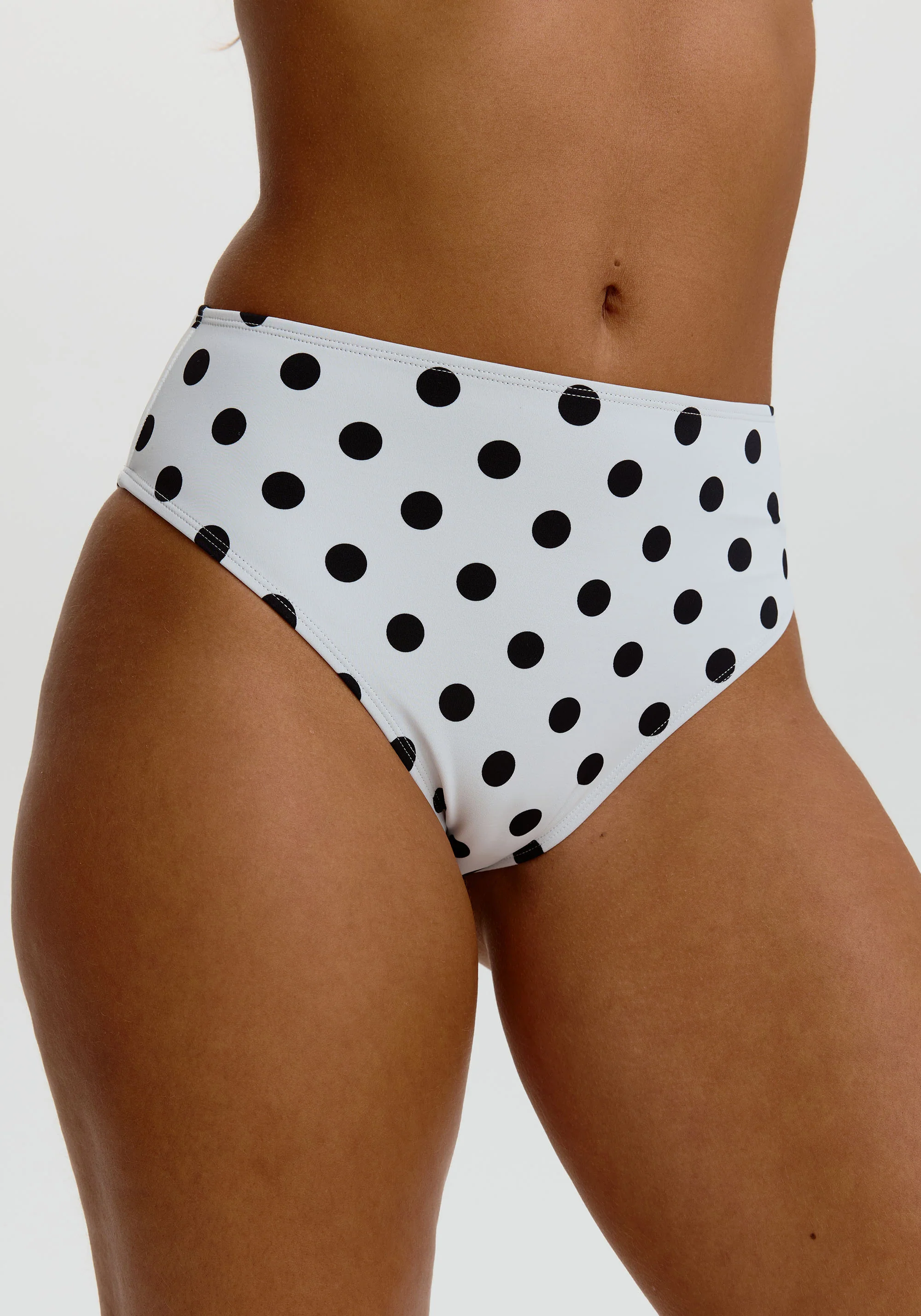 drift high waist bikini bottom