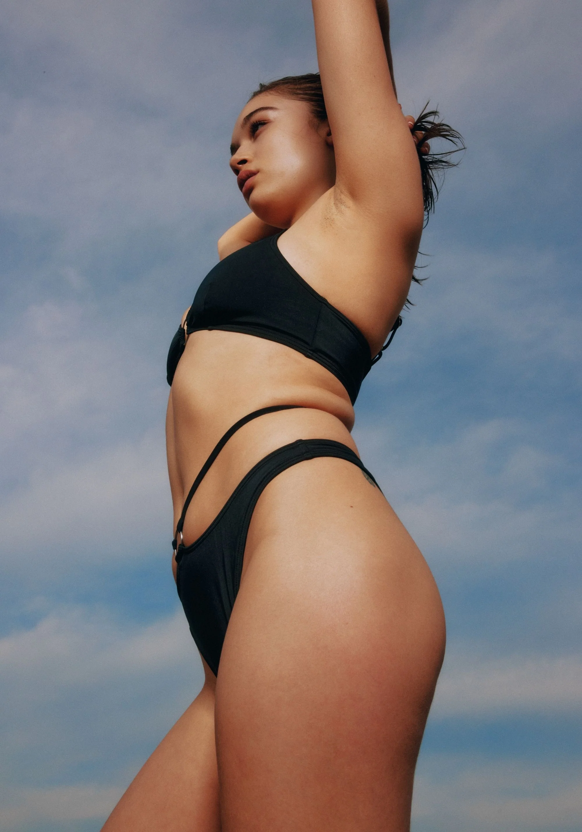 glow high leg bikini bottom - Image 4