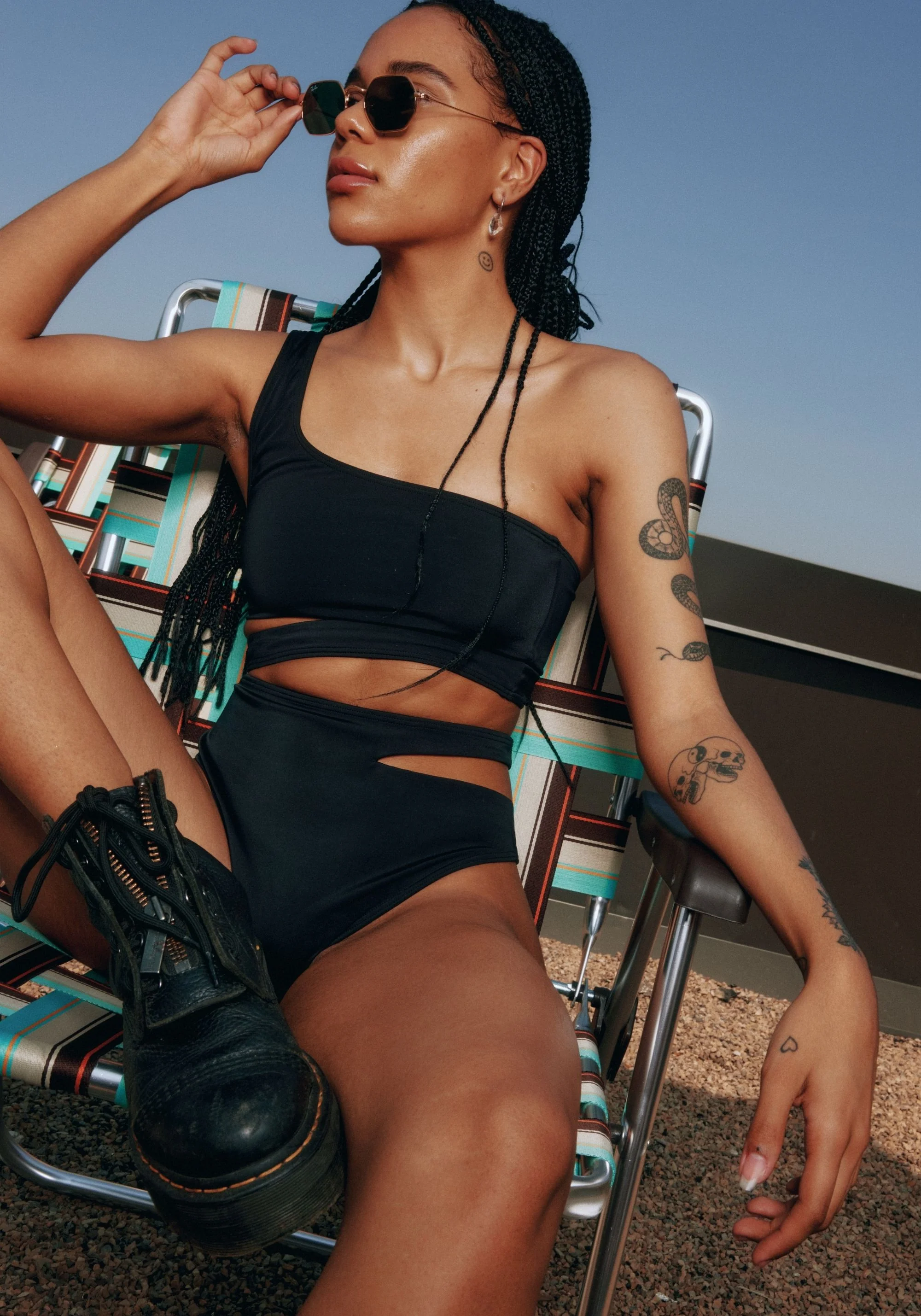 jade high waist bikini bottom - Image 2
