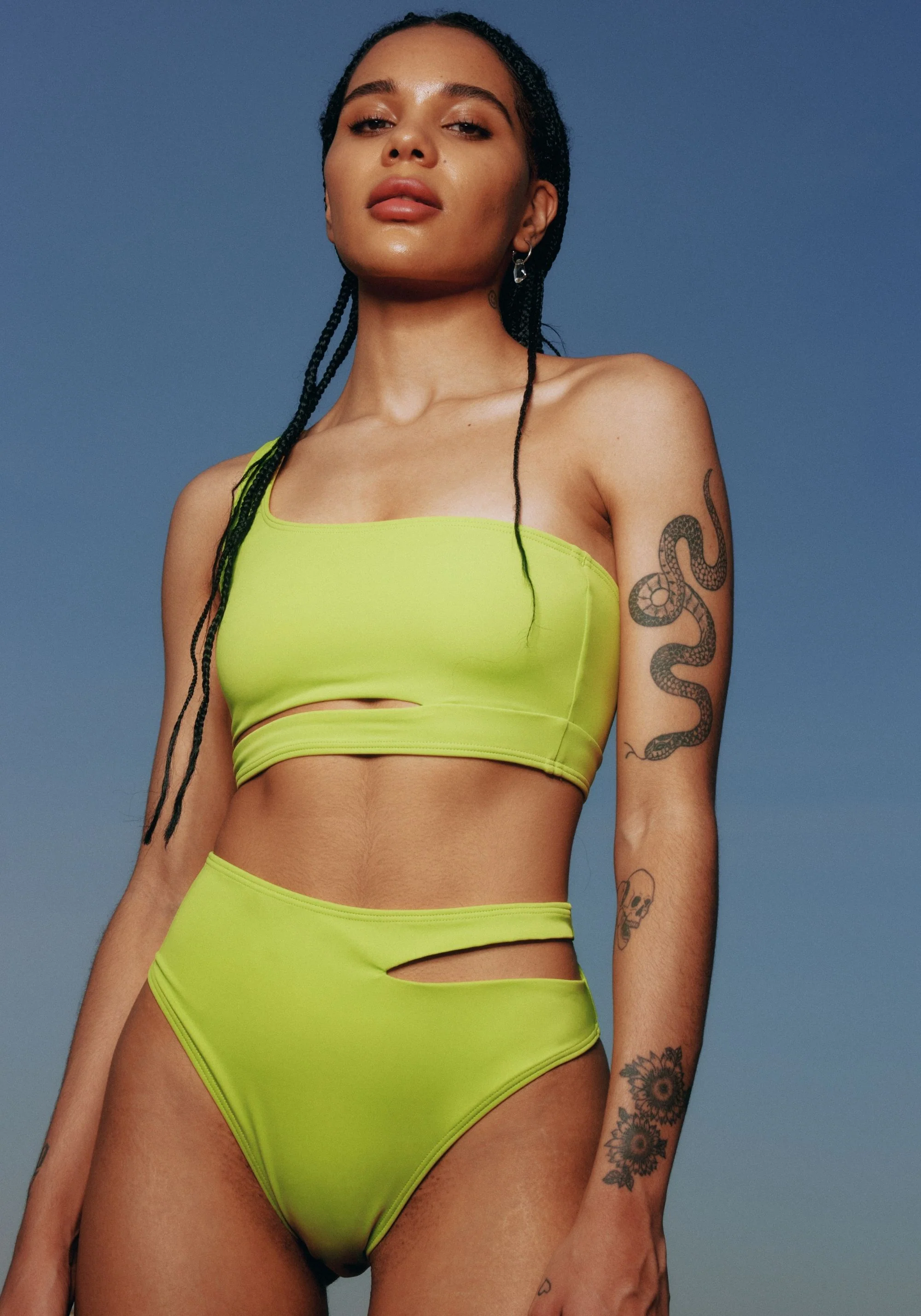jade high waist bikini bottom