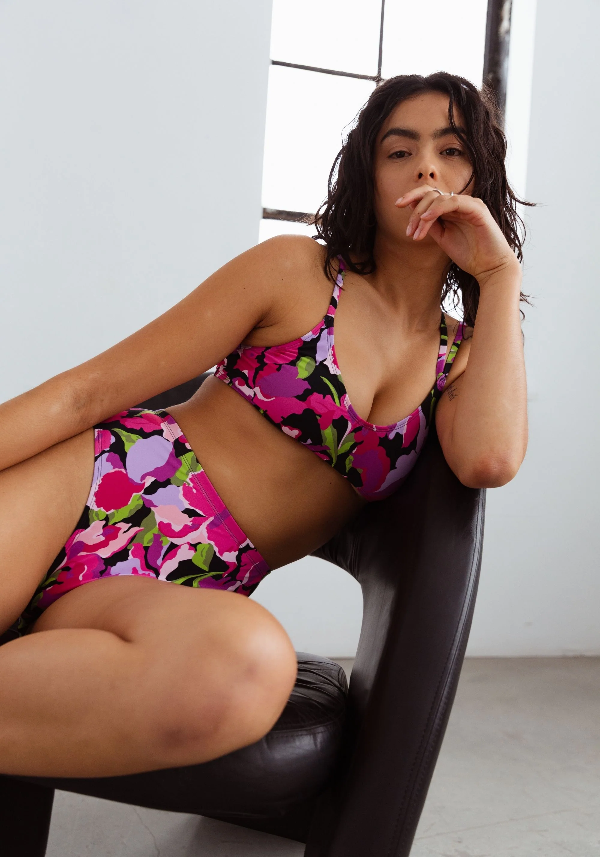 mirage high waist bikini bottom - Image 3
