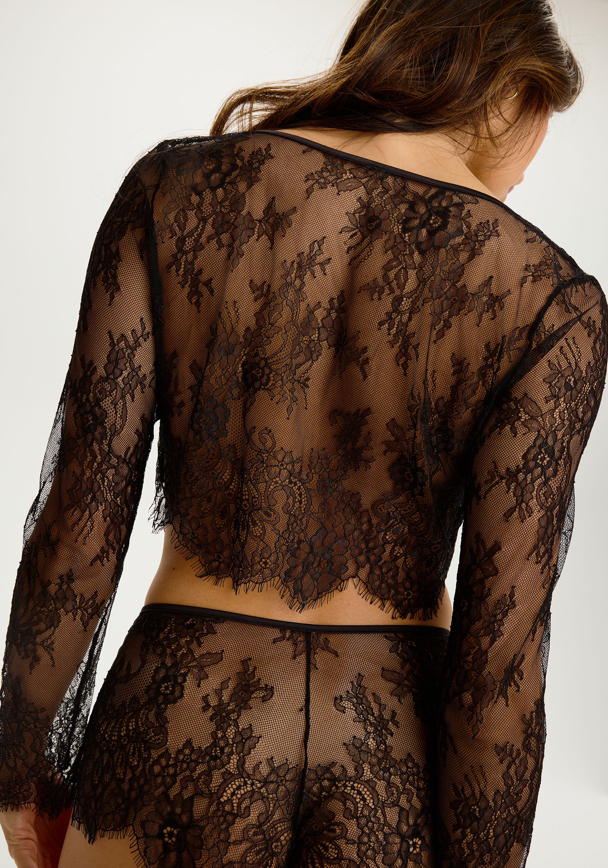 serene tie-front top - Image 4