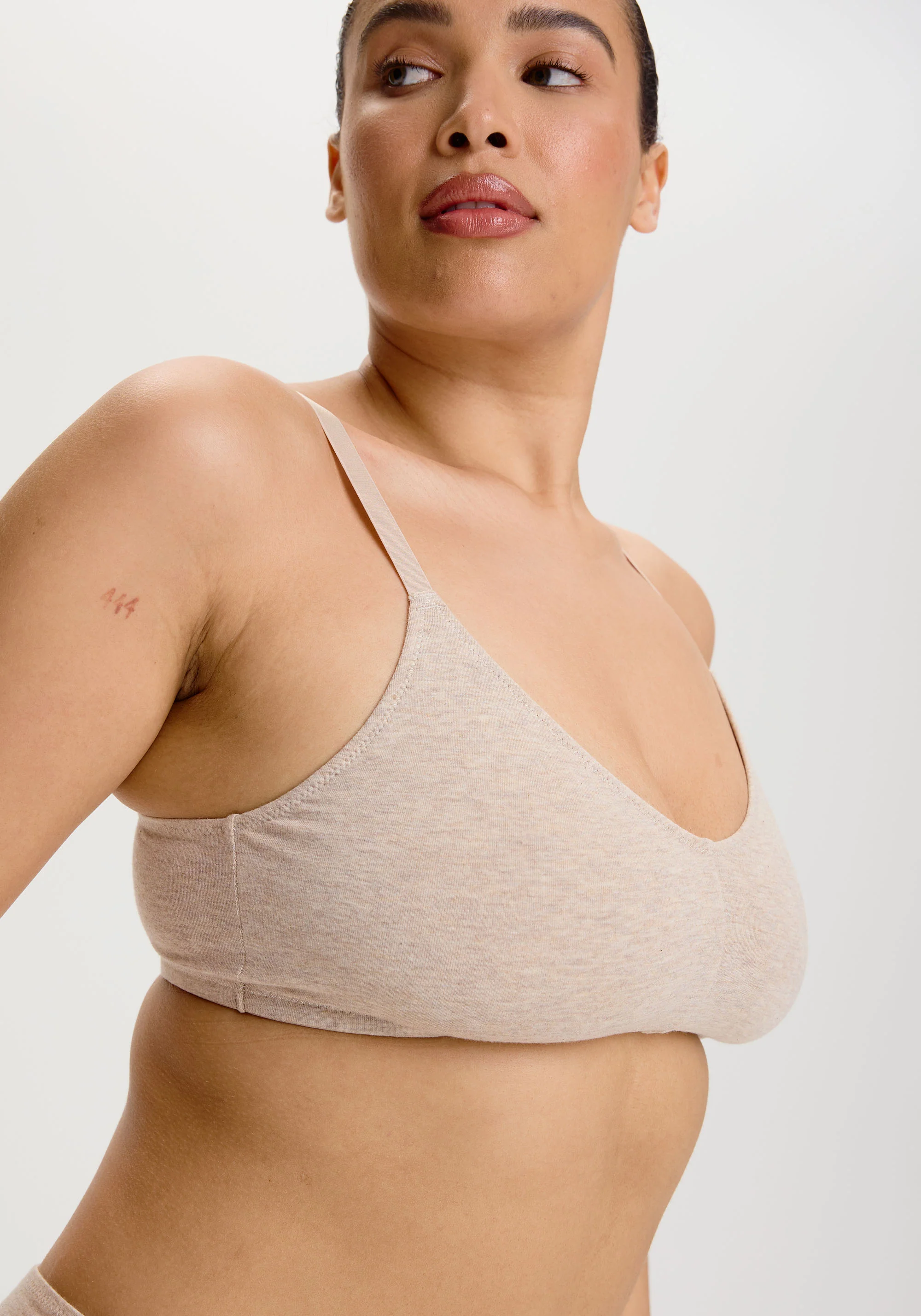 the cotton bralette - Image 3