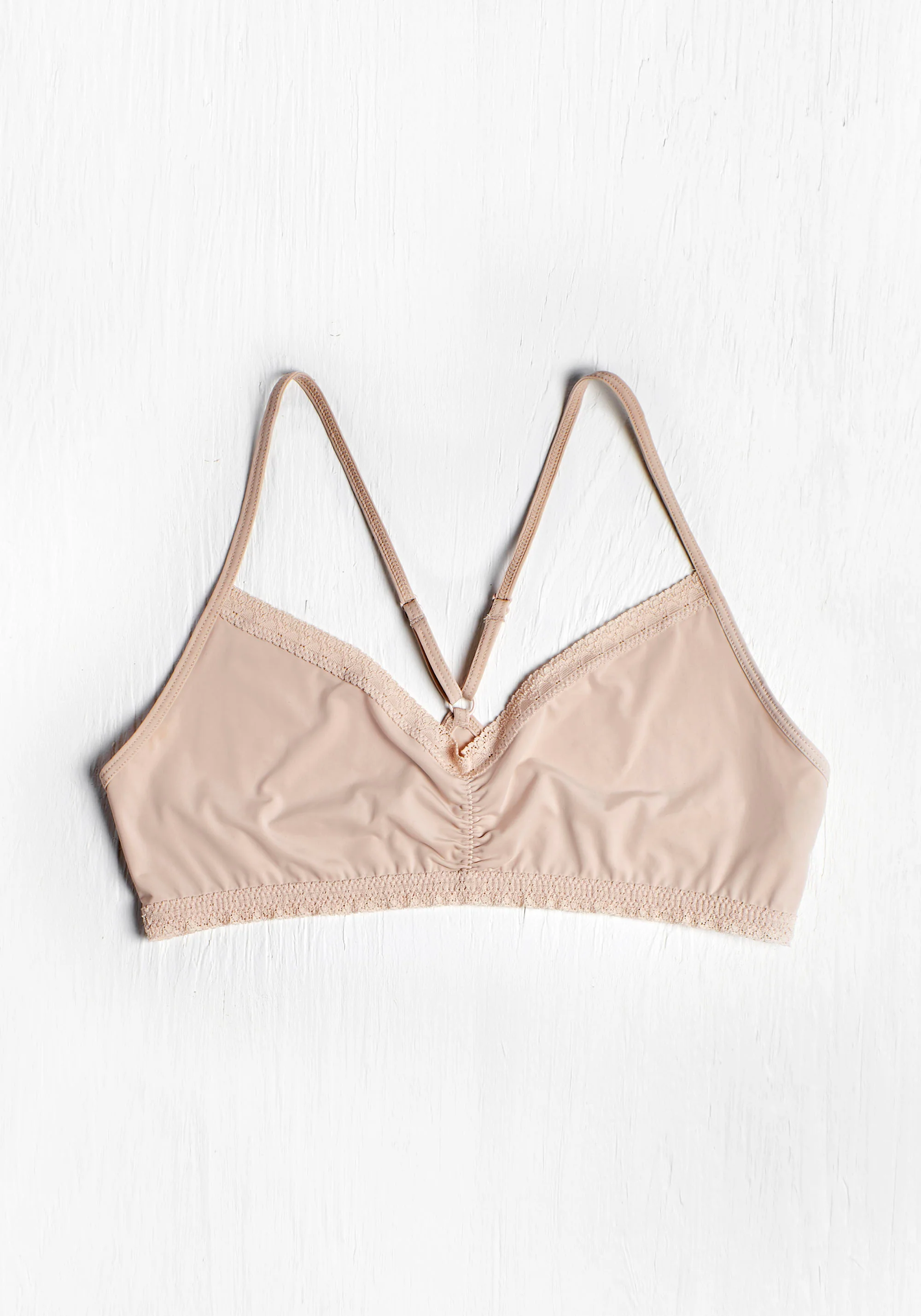 the micro lace trim bralette - Image 5