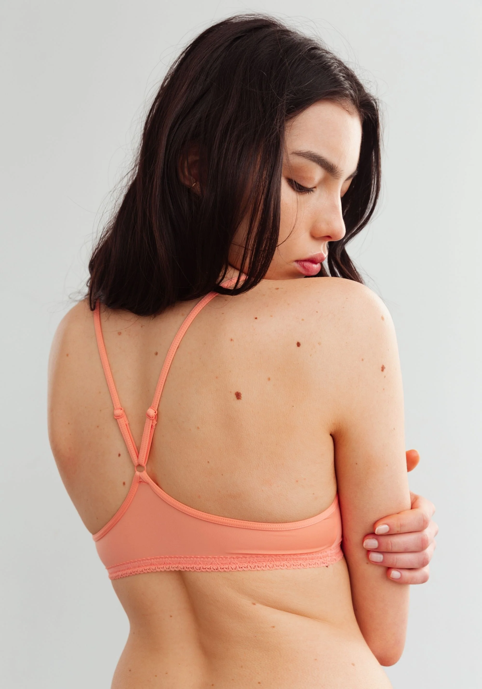 the micro lace trim bralette - Image 3