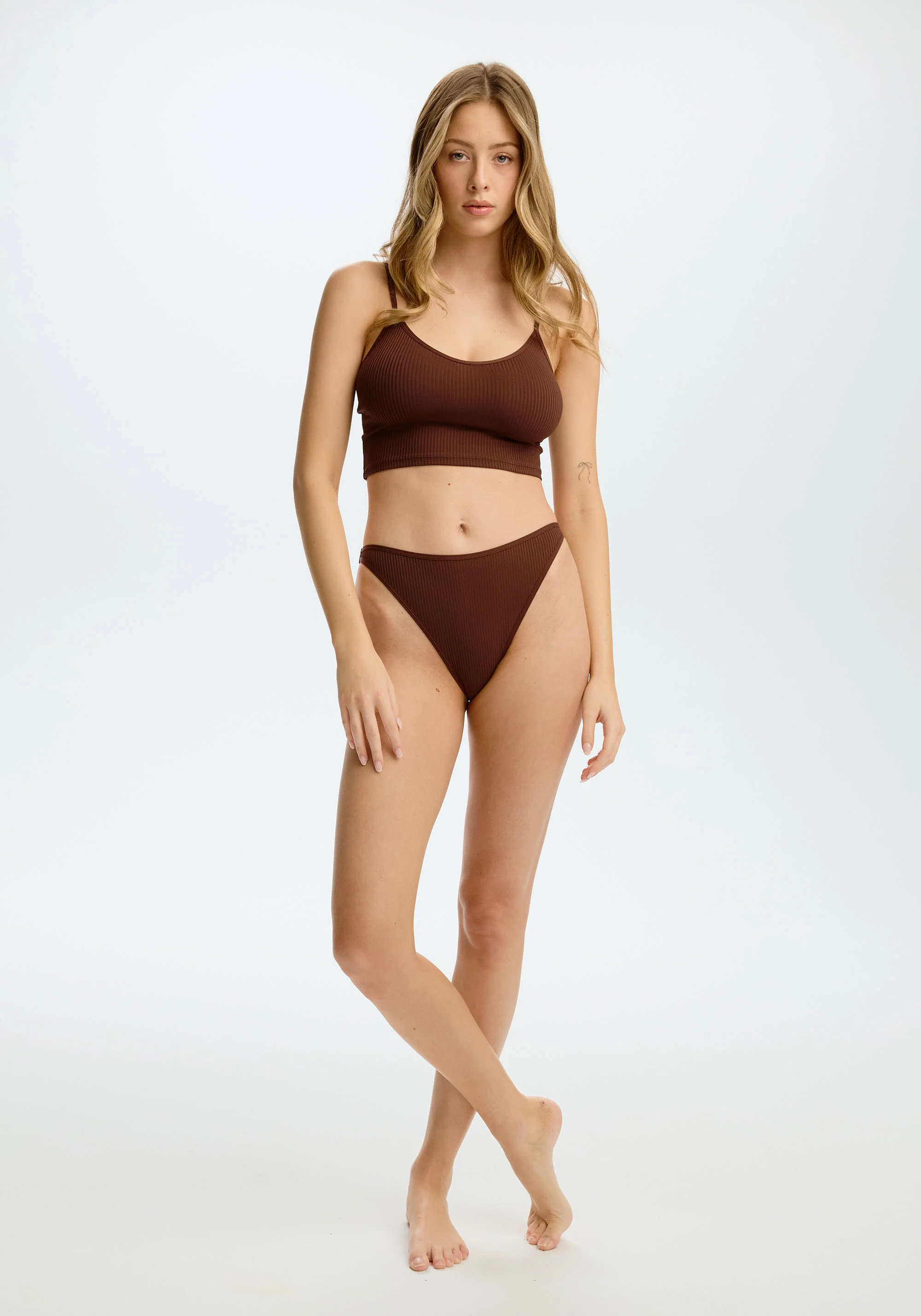 the rib high leg bikini - Image 5