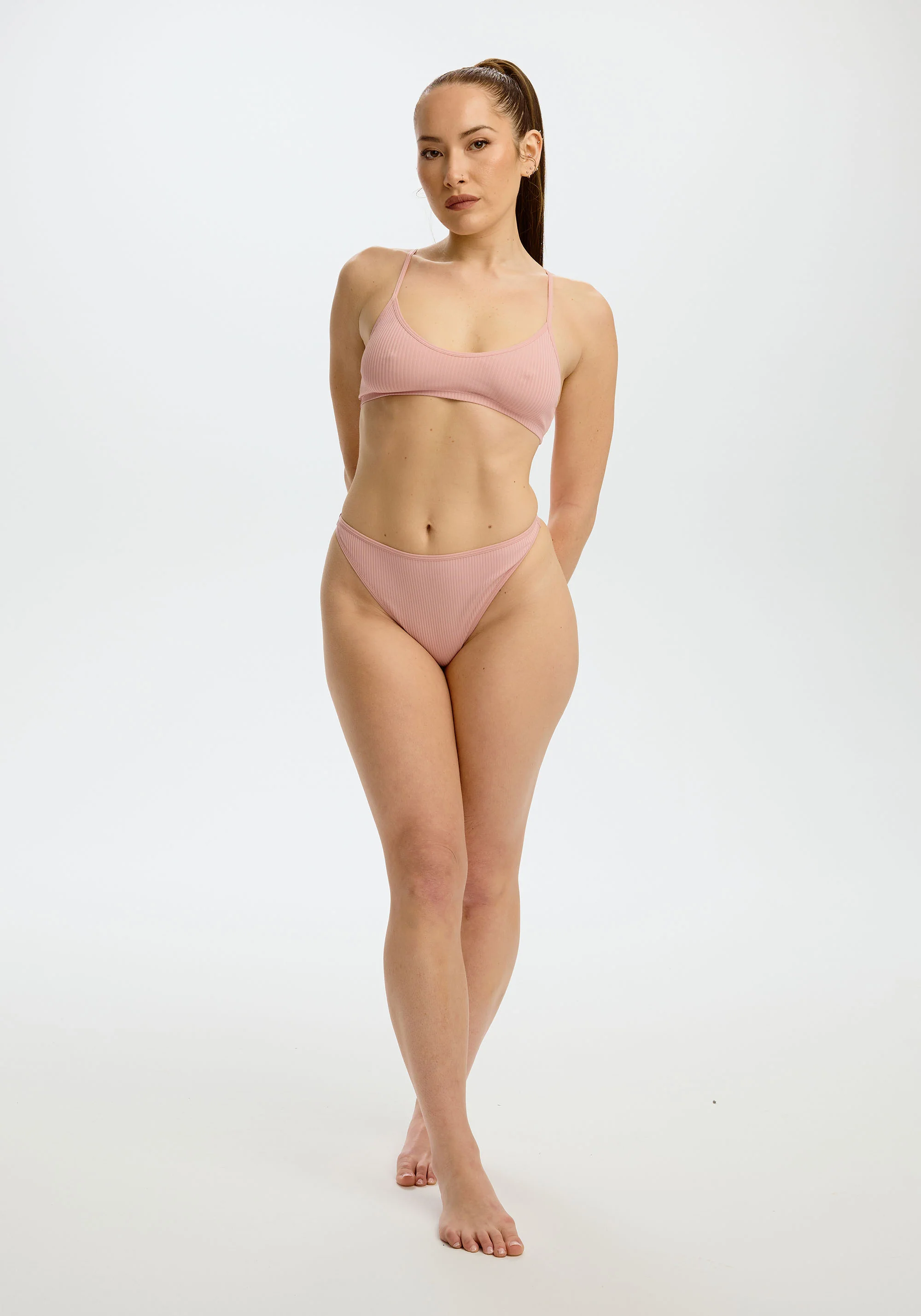 the rib high leg thong - Image 5