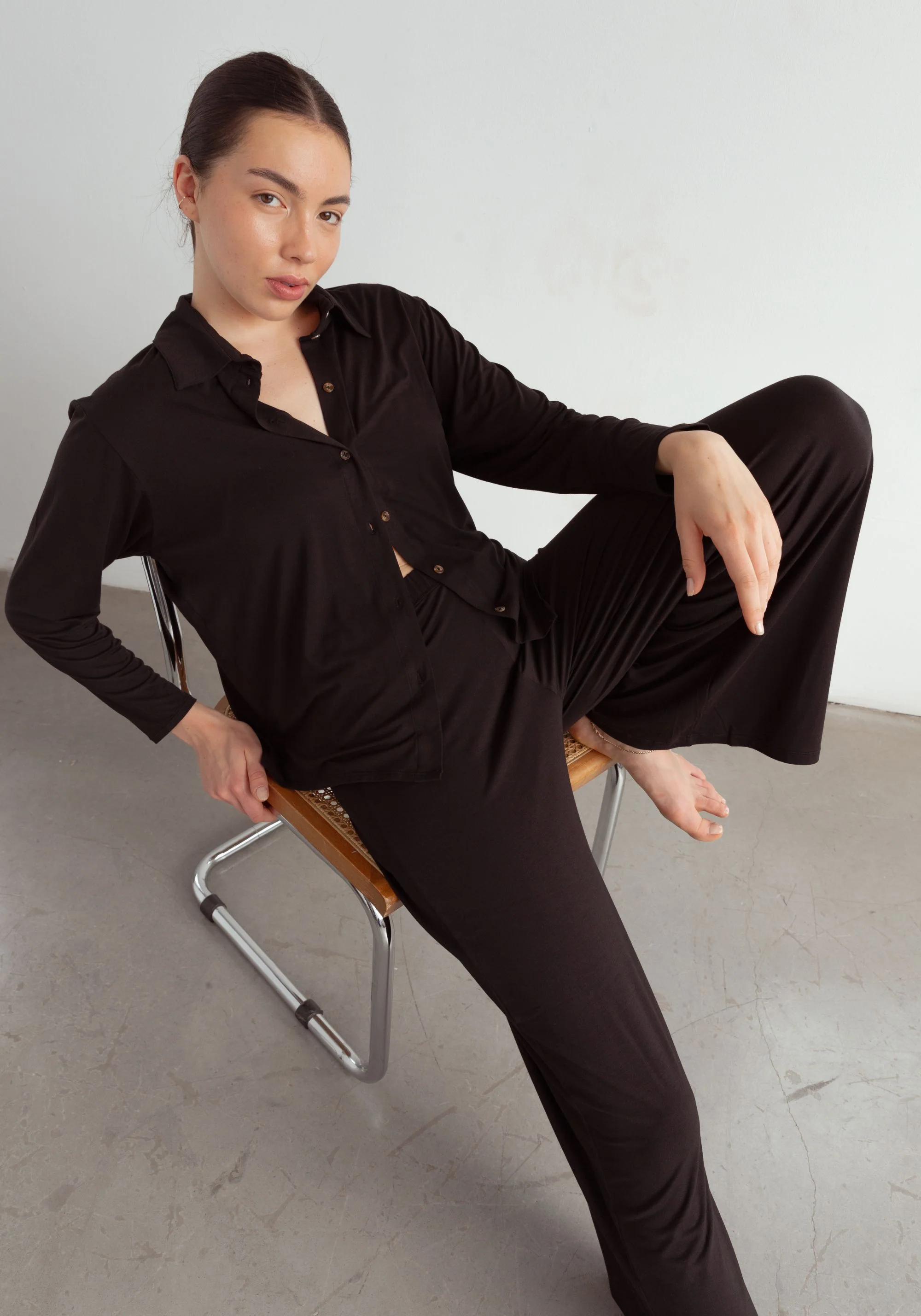 unplug modal long pajama set